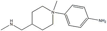 4-(4-((DiMethylaMino)Methyl)piperidin-1-yl)aniline Structure