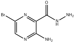 3-AMINO-6-BROMOPYRAZINE-2-CARBOHYDRAZIDE