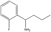1-(2-氟苯基)丁烷-1-胺,1225519-40-3,结构式
