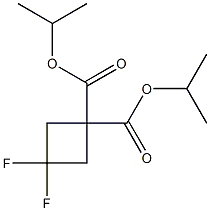 二异丙基-3,3-二氟环丁烷-1,1-二羧酸二,1225532-89-7,结构式