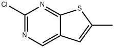 2-Chloro-6-Methylthieno[2,3-d]pyriMidine Structure