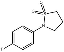 N-(4-Fluorophenyl)-1,3-propanesultaM 结构式