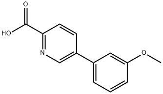 5-(3-Methoxyphenyl)picolinic acid Structure