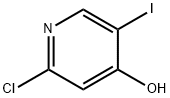 2-Chloro-5-iodo-4-pyridinol Structure