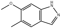5-甲基-6-甲氧基-吲唑,1227267-14-2,结构式