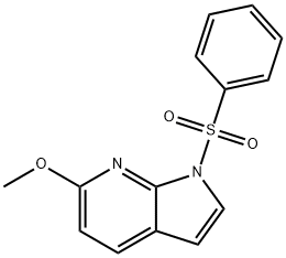 1-(Phenylsulfonyl)-6-Methoxy-7-azaindole|