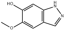 5-Methoxy-6-hydroxy(1H)indazole Structure