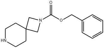 benzyl 2,7-diazaspiro[3.5]nonane-2-carboxylate Structure