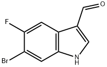 6-BroMo-5-fluoro-1H-indole-3-carboxaldehyde,1227496-42-5,结构式