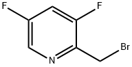 2-溴甲基-3,5-二氟吡啶,1227516-28-0,结构式