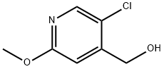 (5-氯-2-甲氧基吡啶-4-基)甲醇,1227563-49-6,结构式