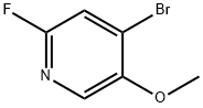 4-broMo-2-fluoro-5-Methoxypyridine Struktur