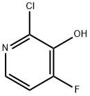2-chloro-4-fluoropyridin-3-ol, 1227577-96-9, 结构式