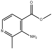 2-甲基-3-氨基异烟酸甲酯, 1227581-39-6, 结构式