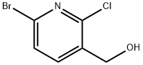 (6-BroMo-2-chloropyridin-3-yl)Methanol Structure