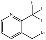 3-(BroMoMethyl)-2-(trifluoroMethyl)pyridine,1227602-81-4,结构式