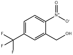 2-Nitro-5-(trifluoroMethyl)benzyl alcohol 化学構造式