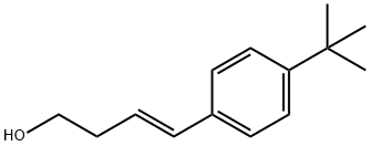 (3E)-4-[4-(1,1-DiMethylethyl)phenyl]-3-buten-1-ol 结构式