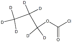 Propyl ChloroforMate-d7 Structure