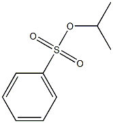 Isopropyl benzenesulfonate Struktur