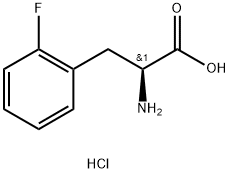 L-Phenylalanine, 2-fluoro-, hydrochloride Structure