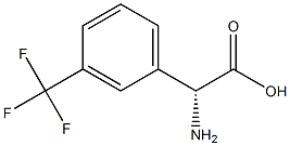 (R)-2-AMINO-2-(3-(TRIFLUOROMETHYL)PHENYL)ACETIC ACID Struktur