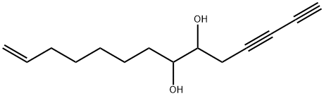 13-十四碳烯-1,3-二炔-6,7-二醇 结构式