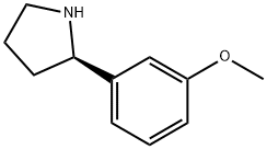 3-((2R)PYRROLIDIN-2-YL)-1-METHOXYBENZENE Structure