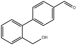 2'-(HYDROXYMETHYL)-[1,1'-BIPHENYL]-4-CARBALDEHYDE Struktur