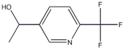 1-(6-(trifluoroMethyl)pyridin-3-yl)ethanol Struktur