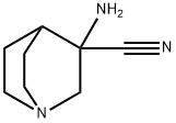 3-aMinoquinuclidine-3-carbonitrile Structure