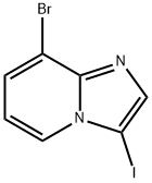 8-BROMO-3-IODOIMIDAZO[1,2-A]PYRIDINE,1232038-69-5,结构式