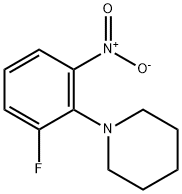 1-(2-氟-6-硝基苯基)吡咯烷,1233952-03-8,结构式