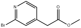 2-(2-溴-4-吡啶基)乙酸甲酯, 1234217-58-3, 结构式