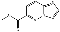 Methyl iMidazo[1,2-b]pyridazine-6-carboxylate Struktur