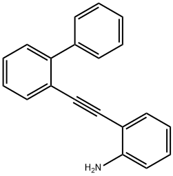 2 - ( [1,1'-联苯] -2-基乙炔基)苯胺,1236003-93-2,结构式