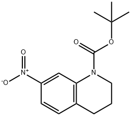 7-硝基-3,4-二氢喹啉-1(2H)-羧酸叔丁酯, 1236060-43-7, 结构式