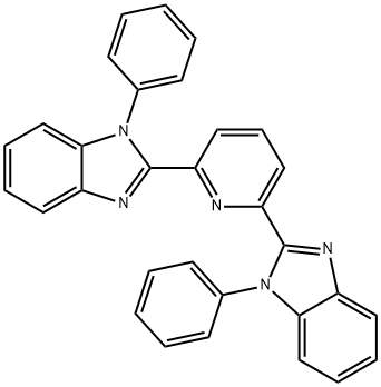 2,2'-(2,6-吡啶二基)双[1-苯基-1H-苯并咪唑] 结构式