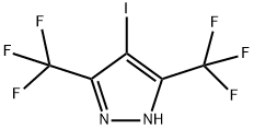 4-Iodo-3,5-bis-(trifluoroMethyl)-1H-pyrazole, 97% Structure