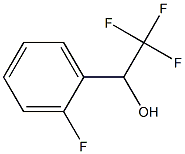 2,2,2-trifluoro-1-(2-fluorophenyl)ethanol Struktur