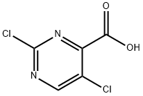 2,5-dichloropyrimidine-4-carboxylic acid Structure