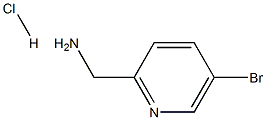 (5-BroMopyridin-2-yl)MethanaMine hydrochloride Structure