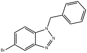 1-benzyl-5-broMo-1H-benzo[d][1,2,3]triazole Structure