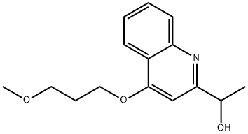 1-(4-(3-甲氧基丙氧基)喹啉-2-基)乙醇, 1242334-51-5, 结构式