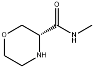 N-MethylMorpholine-3-carboxaMide hydrochloride 化学構造式