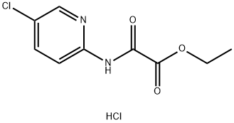 Ethyl 2-((5-chloropyridin-2-yl)amino)-2-oxoacetate hydrochloride Structure