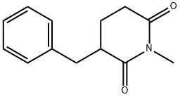 3-苄基-1-甲基哌啶-2,6-二酮, 124482-68-4, 结构式