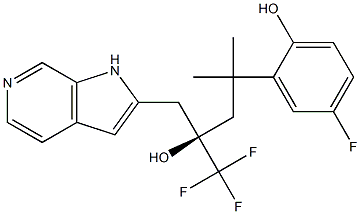 Glucocorticoid receptor agonist|ALPHA-[2-(5-氟-2-羟基苯基)-2-甲基丙基]-ALPHA-(三氟甲基)-(ALPHAR)-1H-吡咯并[2,3-C]吡啶-2-乙醇