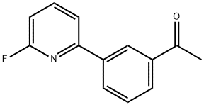1245642-55-0 1-(3-(6-氟吡啶-2-基)苯基)乙烷-1-酮