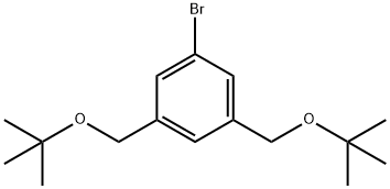 1-bromo-3,5-bis(tert-butoxymethyl)benzene Structure